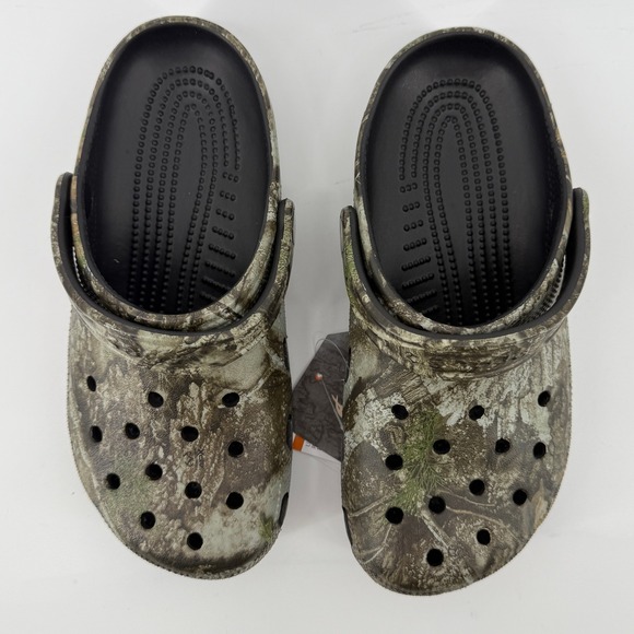 Crocs Realtree APX Classic Clog Camo Men 6/Women 8 Slip On Casual 210099-90H New main image 8